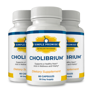 cholibrium 3 bottles healthy heart & antioxidant support